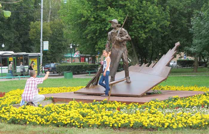 скульптура Ростокинский дворник