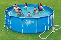 фото каркасного бассейна