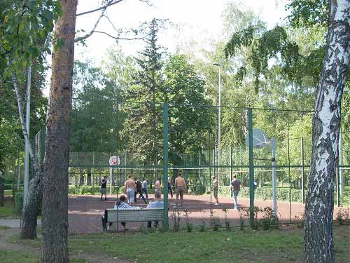Баскетбольная площадка