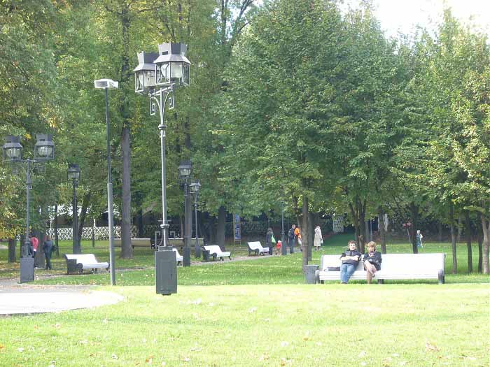 аллеи парка