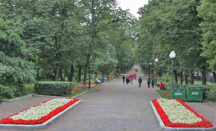 аллея парка