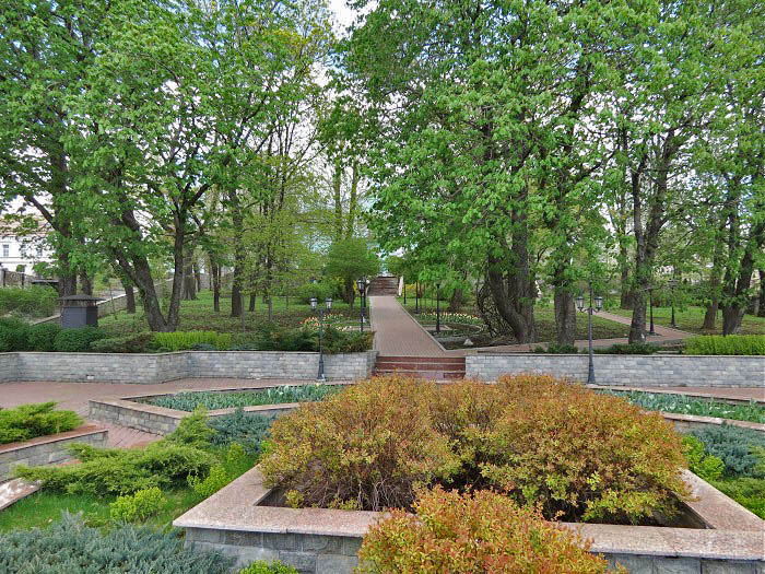 Морозовский сад, нижняя часть