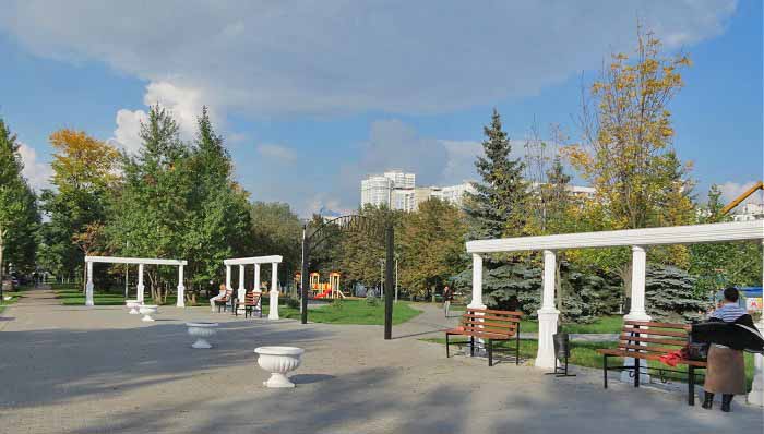 панорама парка