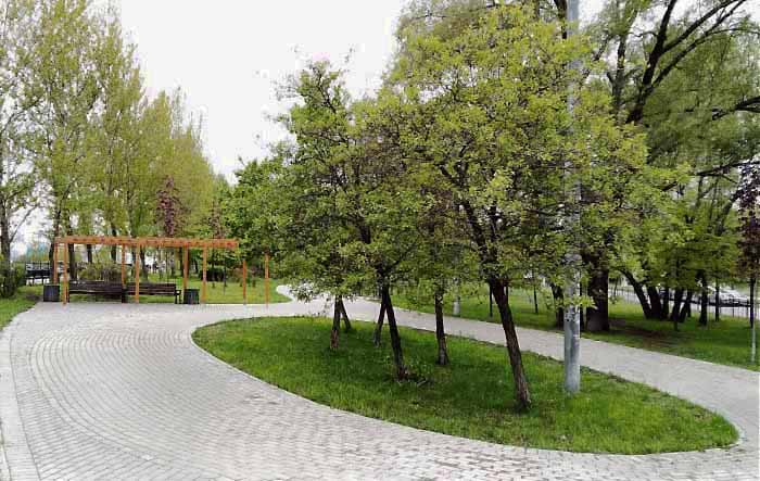 дорожки бульвара
