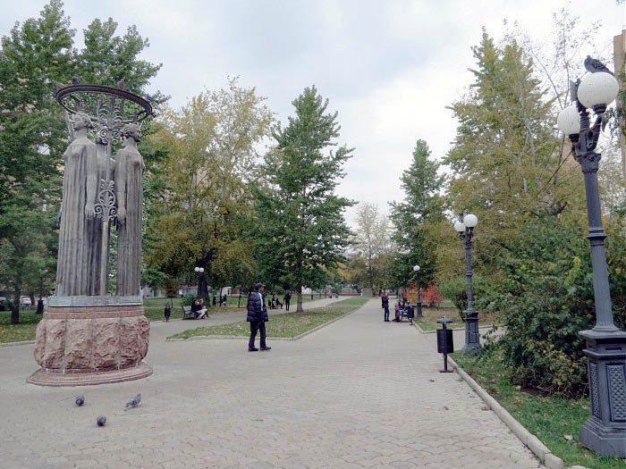 аллея парка