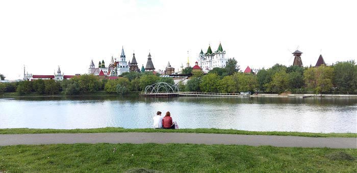 вид на Измайловский Кремль (Вернисаж)