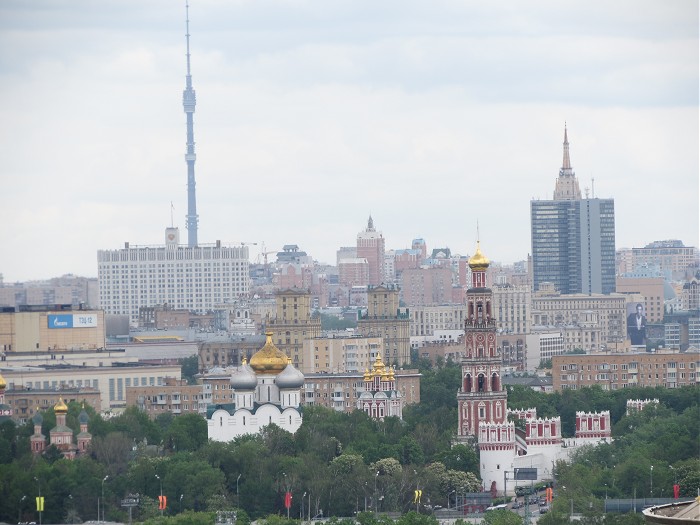 Панорама Москвы, Новодевичий монастырь
